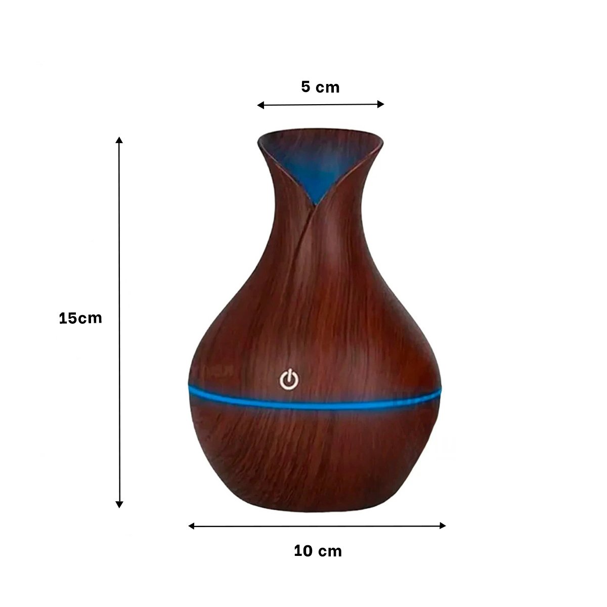 PACK12 DIFUSOR PARA AROMAS DEL HOGAR CON ESTILO DECORATIVO EN MADERA OSCURO Y+PAPEL REGALO - 4
