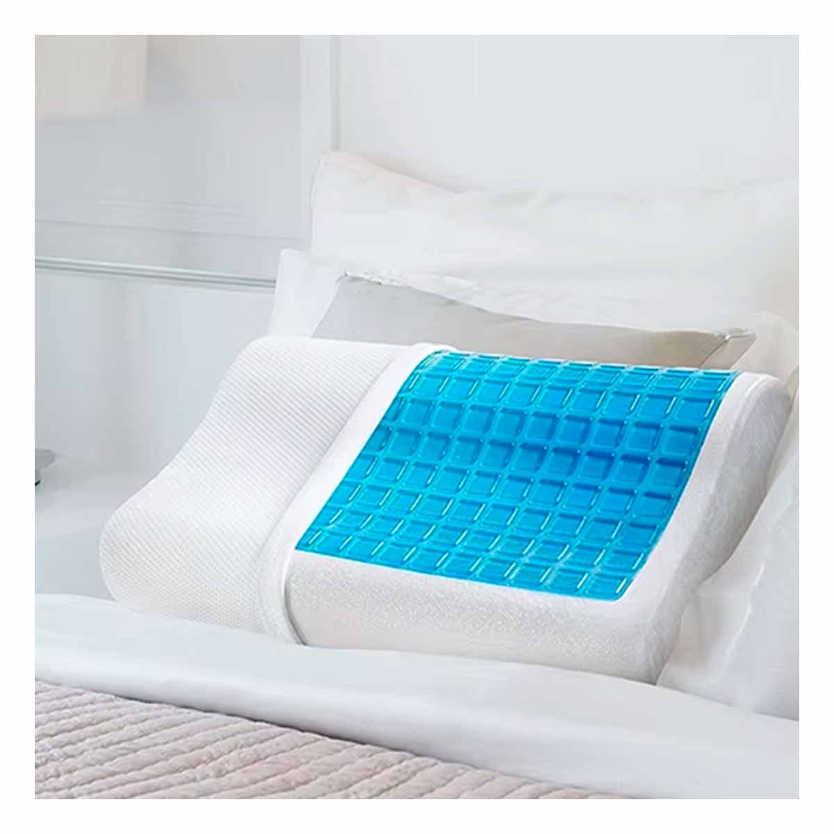 PACK4 ELEMENTO CERVICAL ORTOPEDICO CON GEL PARA DESCANSO CONTINUO Y USO DIARIO Y+REGALO STICKER - 5