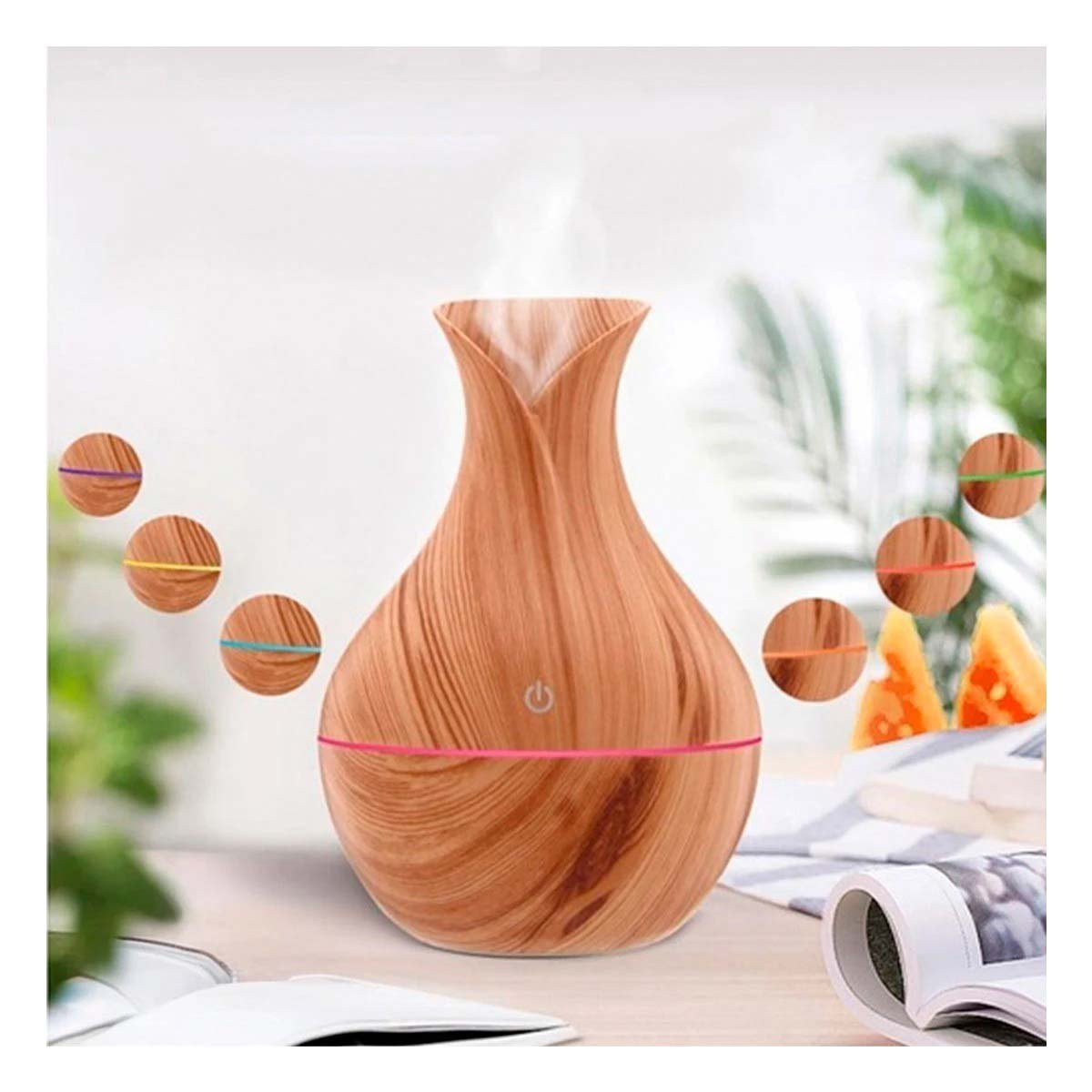 PACK2 ELEMENTO AROMATICO MADERA CLARO PARA DECORACION HOGAR CON TOQUE NATURAL Y+REGALO STICKER - 3