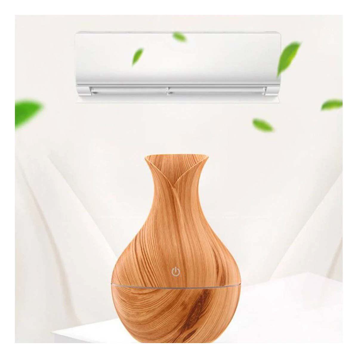 PACK2 ELEMENTO AROMATICO MADERA CLARO PARA DECORACION HOGAR CON TOQUE NATURAL Y+REGALO STICKER - 5