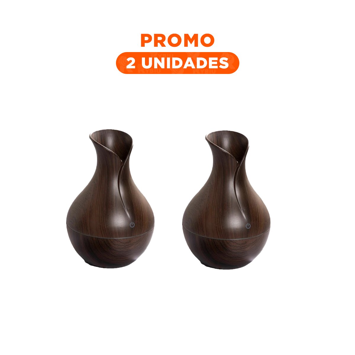 PACK2 AMBIENTADOR AROMATICO PARA CASA CON ESTILO DECORATIVO EN MADERA OSCURO Y+REGALO STICKER - 1