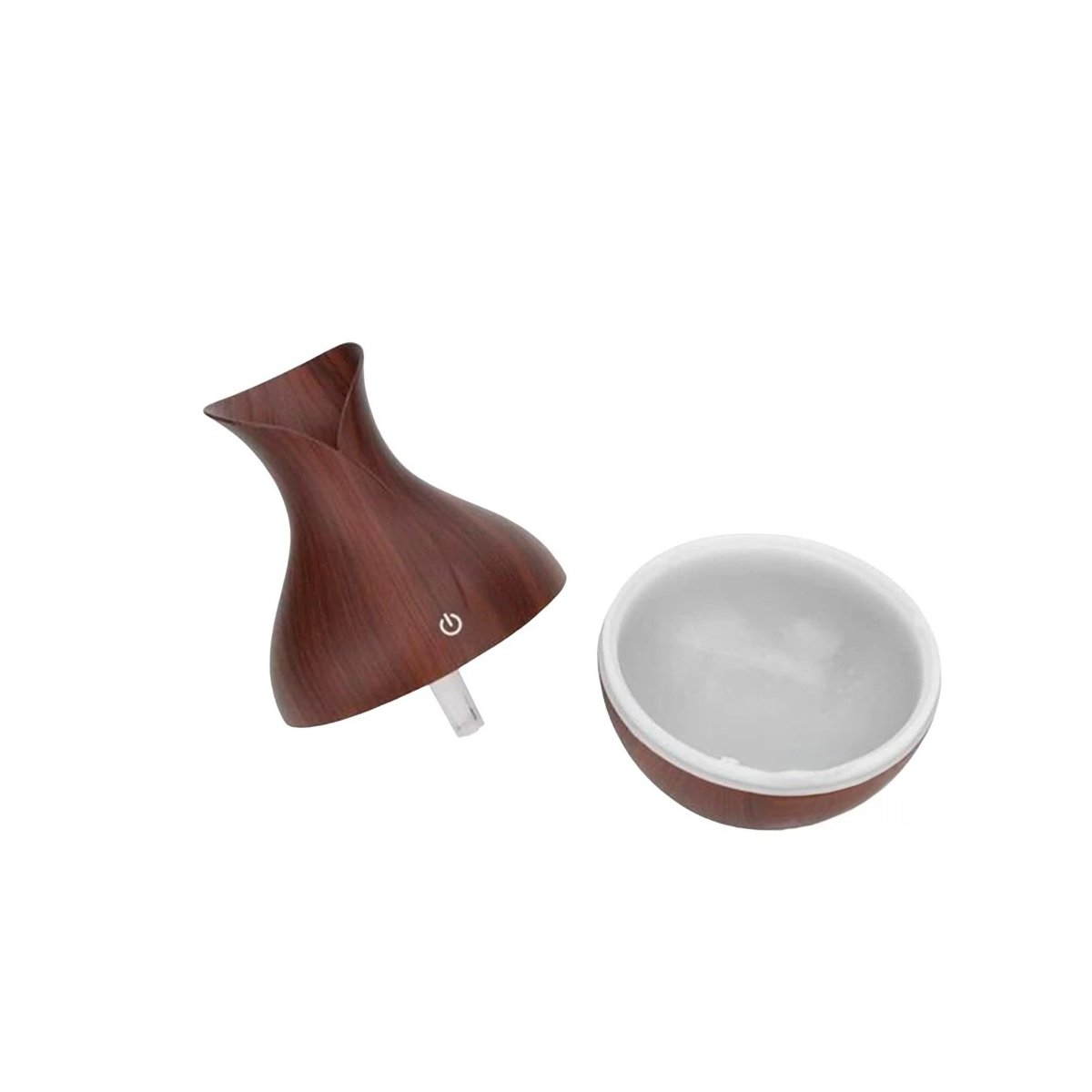 DISPERSOR DE AROMAS PARA DECORACION DE CASA EN MADERA OSCURO ESTILO NATURAL Y+LIGAS REGALO - 5