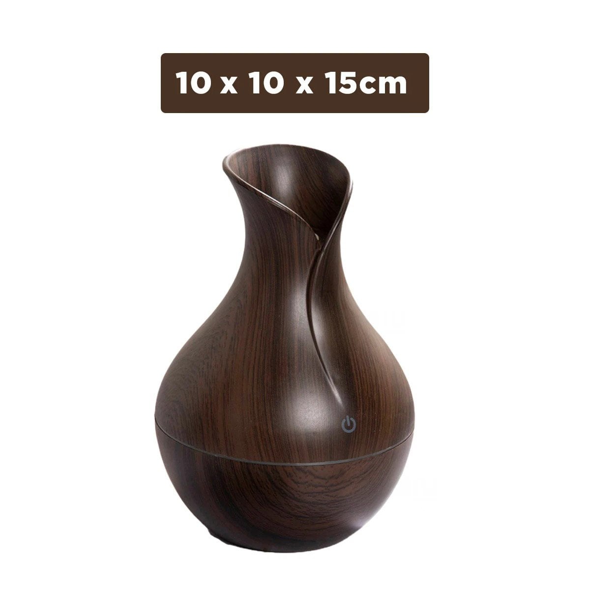 NEBULIZADOR DE AROMAS PARA HOGAR CON ACABADO EN MADERA OSCURO DECORATIVO Y+POST IT - 4
