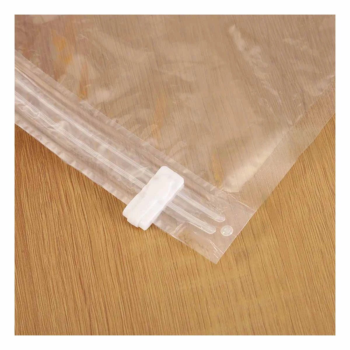 PACK12 SACO COMPACTADOR HOGAR 50 X 60 CM COLOR ANARANJADO PARA ORGANIZACION Y+PAPEL REGALO - 2