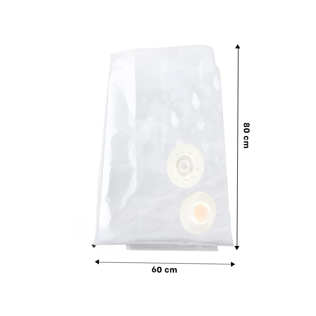 PACK12 CUBIERTA COMPRESORA AL VACIO 60CMX80CM ANARANJADO PARA ALMACENAJE Y+PAPEL REGALO - 4
