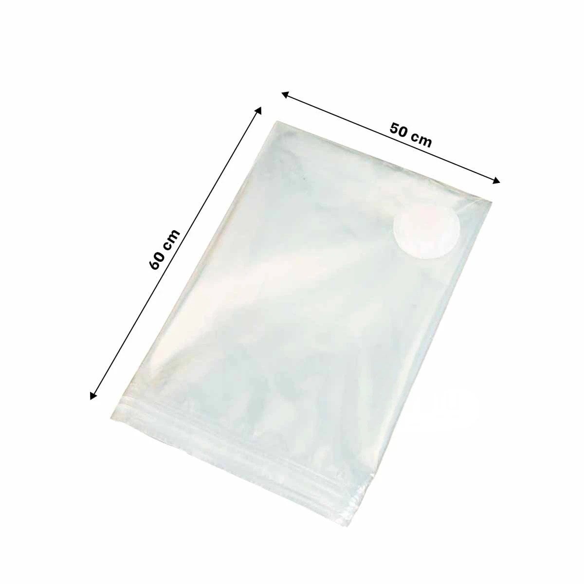 ESTUCHE AL VACIO HOGAR 50 X 60 CM COLOR ANARANJADO PARA ORGANIZACION Y+LIGAS REGALO - 4