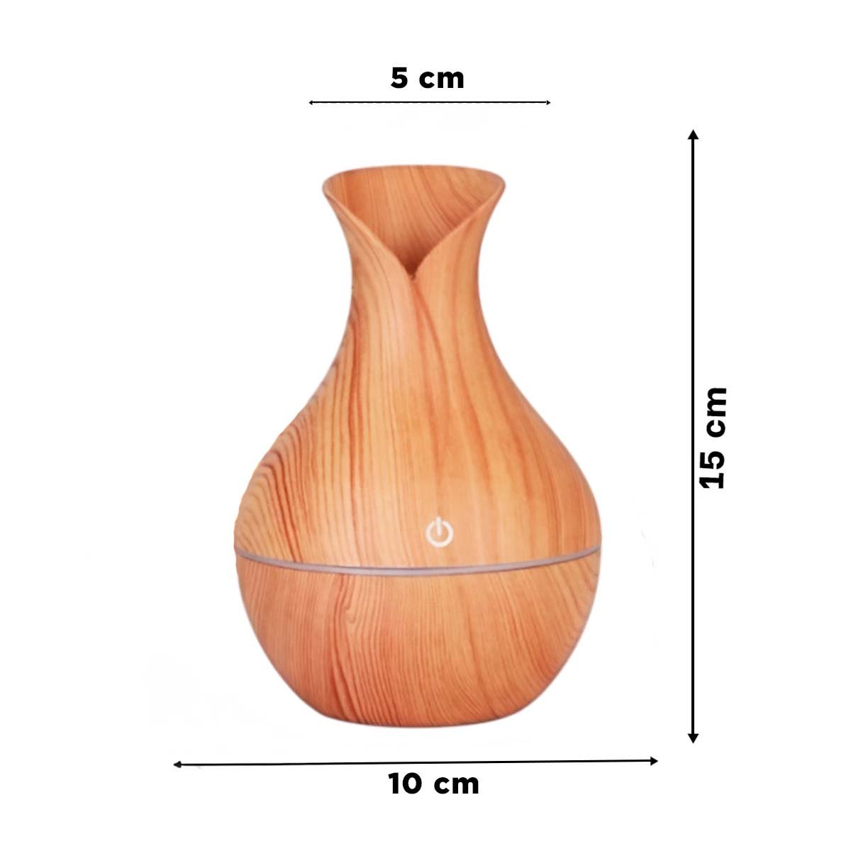 PACK2 DIFUSOR AROMATICO MADERA CLARO PARA DECORACION HOGAR CON DISENO NATURAL - 4
