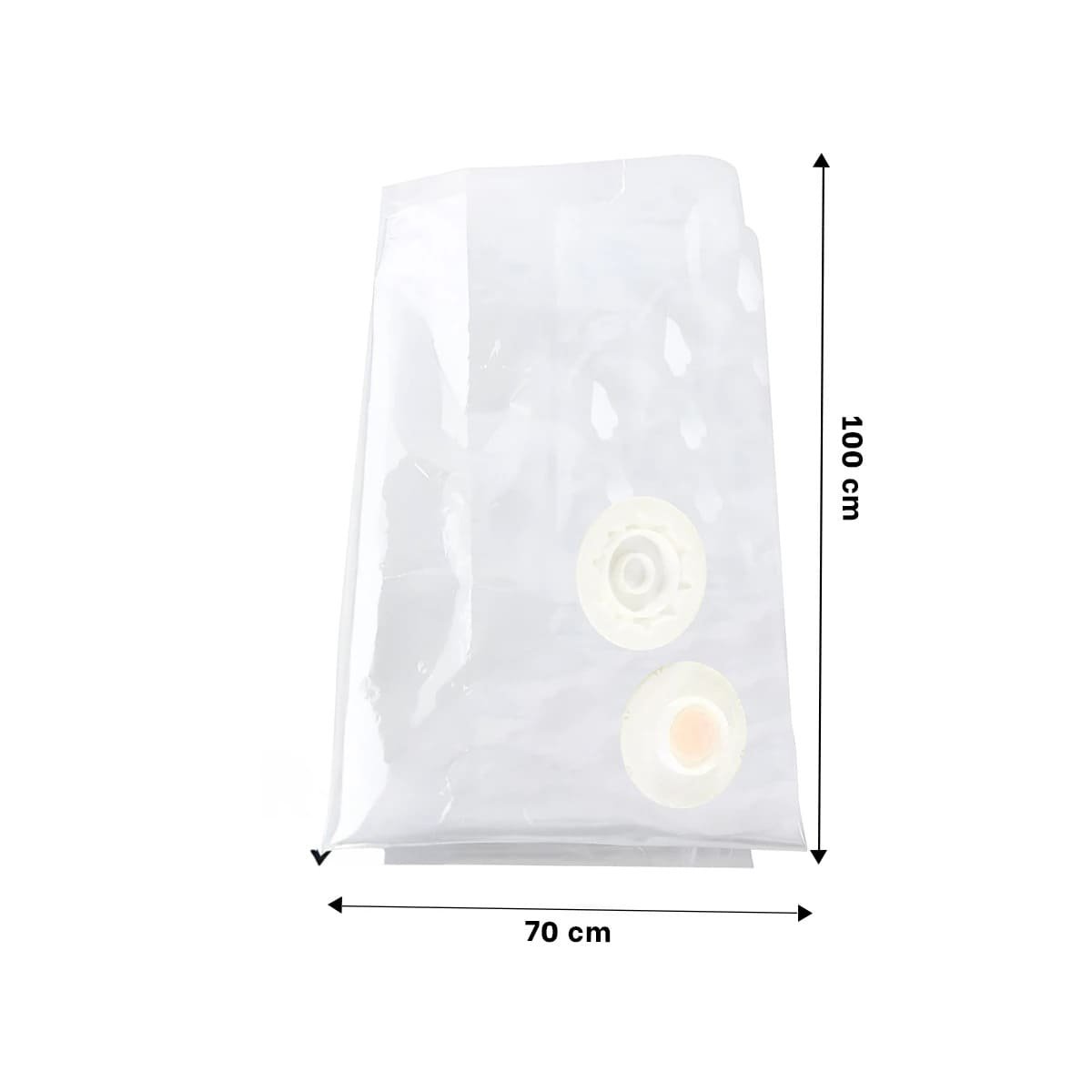 PACK12 SACO AL VACIO ANARANJADO 70X100CM PARA ROPA GRUESA DEL HOGAR Y+PAPEL REGALO - 4