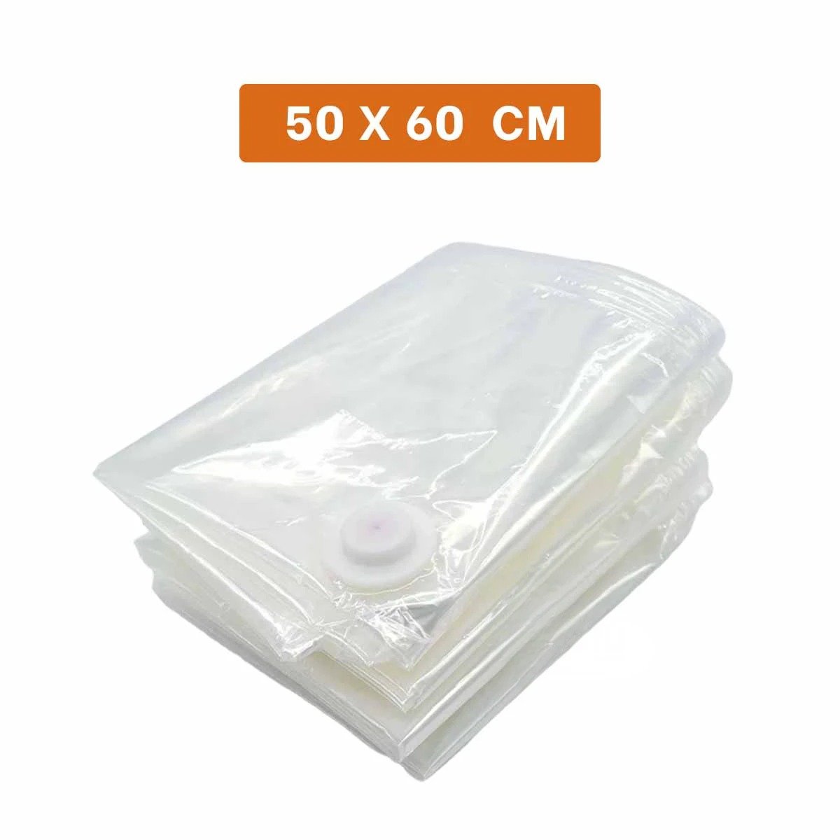 PACK2 BOLSA SELLADA HOGAR 50 X 60 CM COLOR ANARANJADO PARA ORGANIZACION DE ROPA Y+PAPEL REGALO - 4