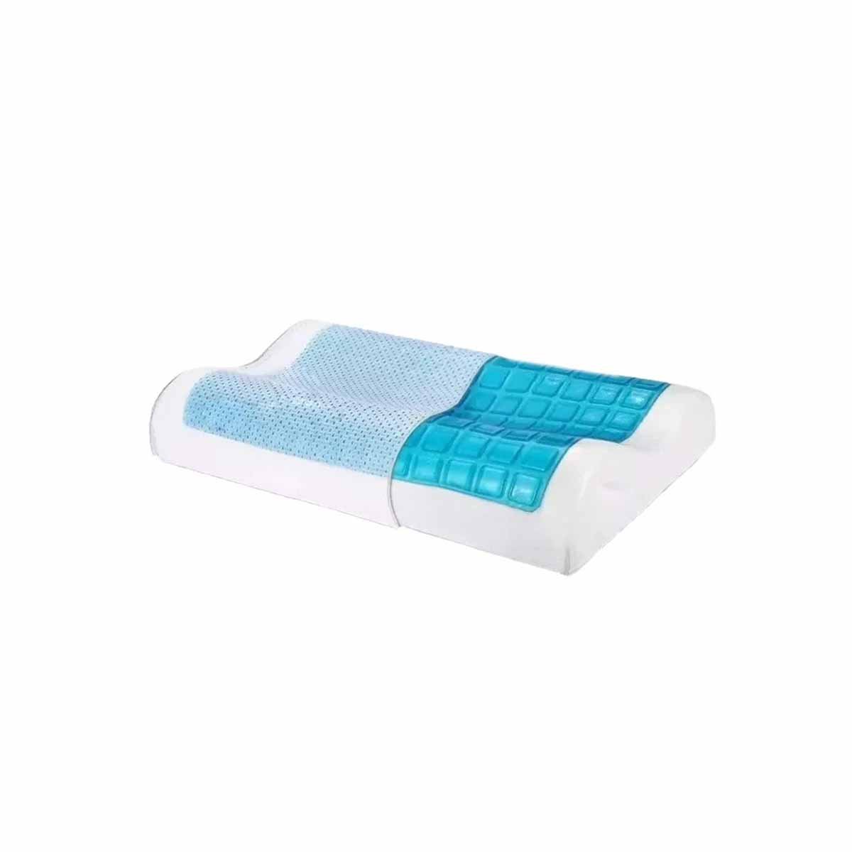 ALMOHADILLA ORTOPEDICA CERVICAL CON GEL PARA ALIVIO Y DESCANSO DIARIO Y+REGALO STICKER - 1