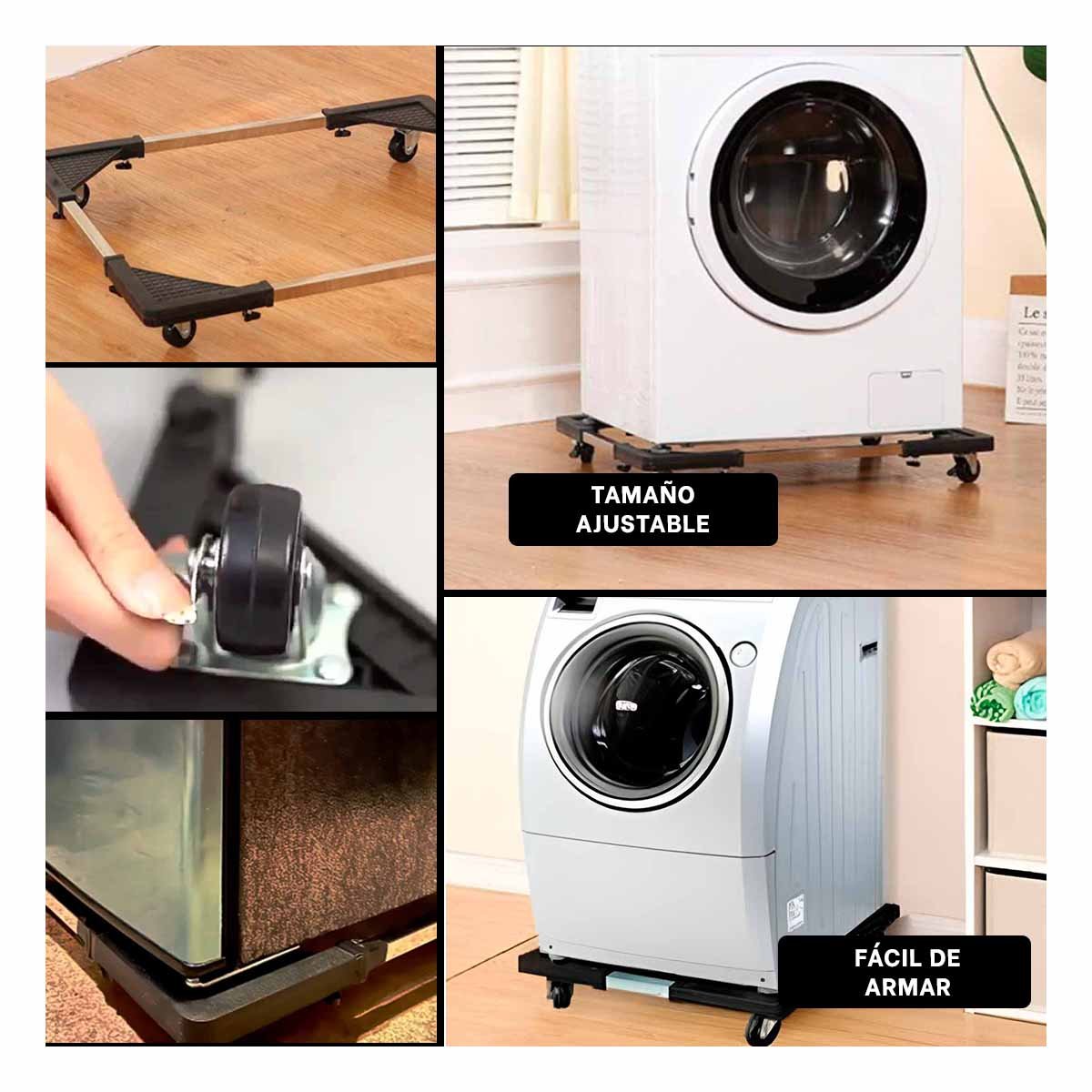 PACK12 FUNDACION METALICA NEGRA PARA MUEBLES DE COCINA - 2