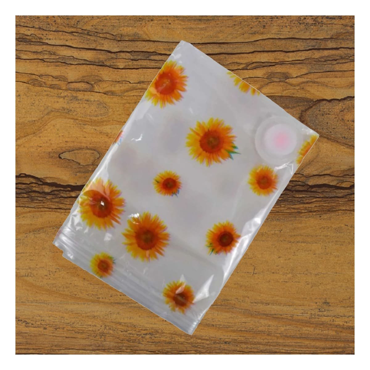 PACK2 FUNDA ESTAMPADO DE GIRASOLES QUE MANTIENE PRENDAS LIBRES DE POLVO 80X130CM Y+PAPEL REGALO - 2