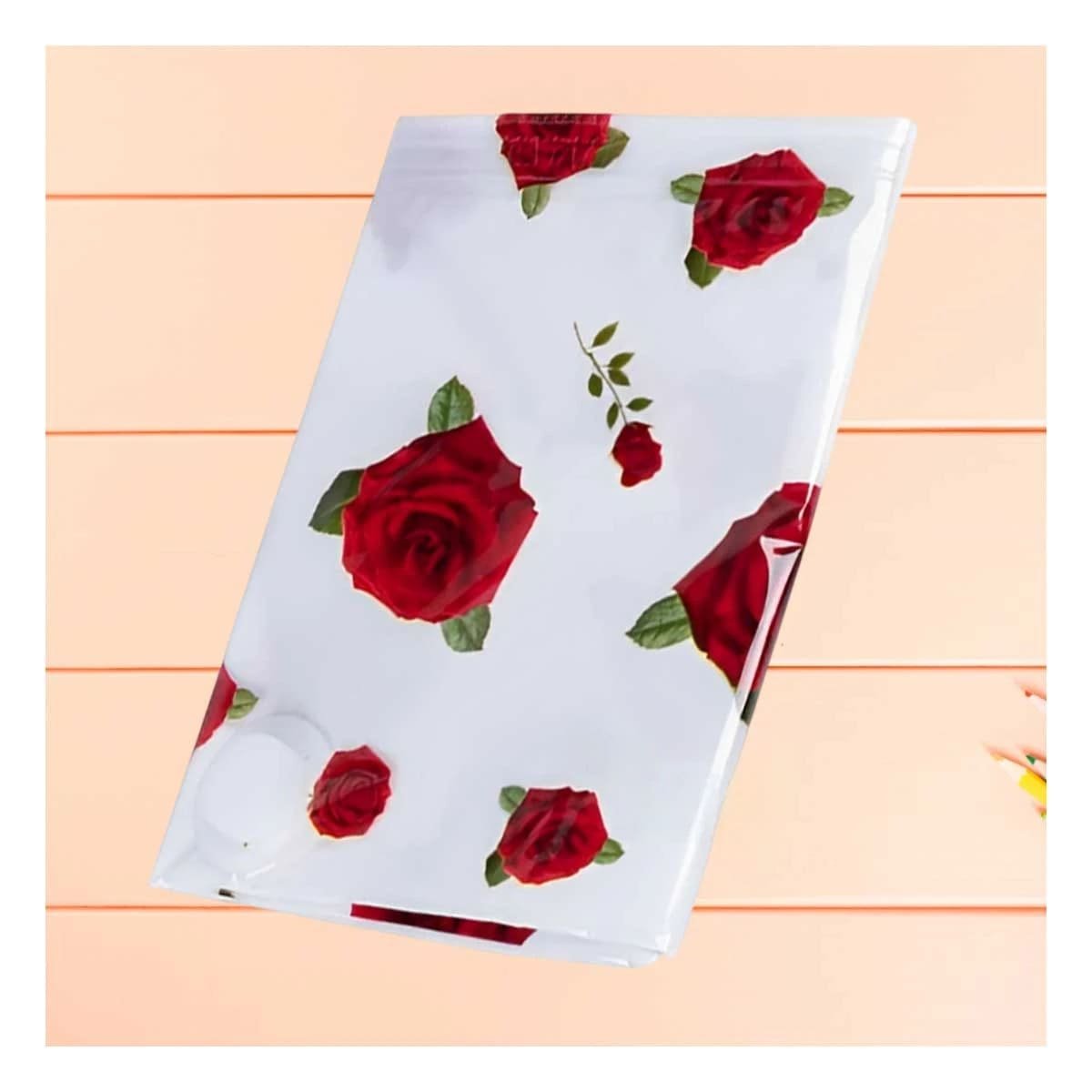 PACK6 PROTECTOR QUE FACILITA ORGANIZACION EN CLOSETS 80X130CM TRANSPARENTE Y+PAPEL REGALO - 5