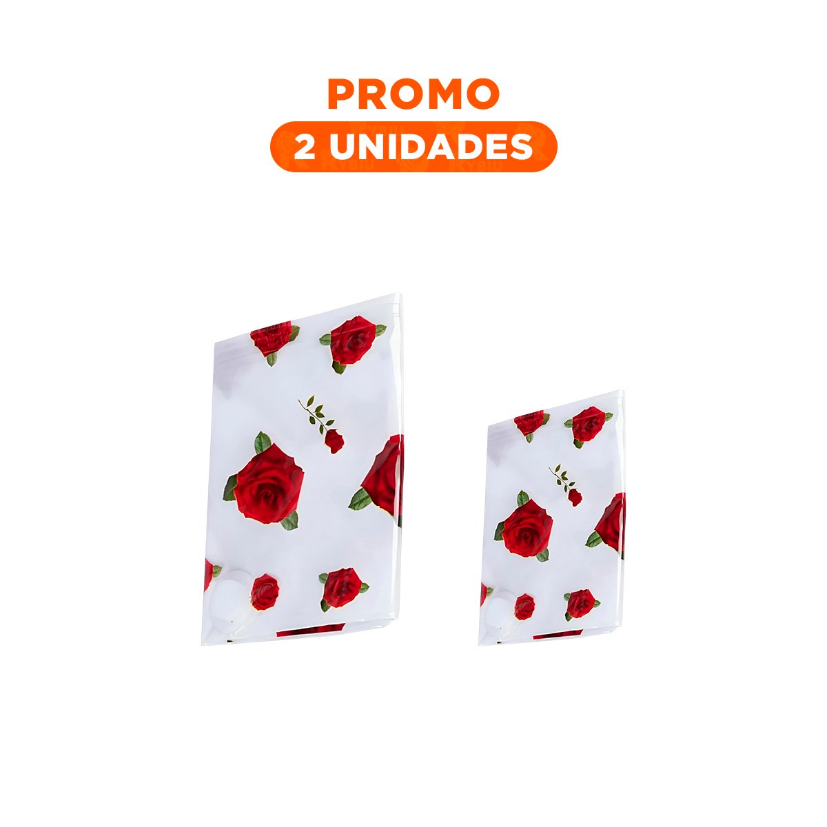 PACK2 FUNDA AL VACIO PARA MUDANZAS Y VIAJES 80X130CM TRANSPARENTE Y+REGALO STICKER - 1