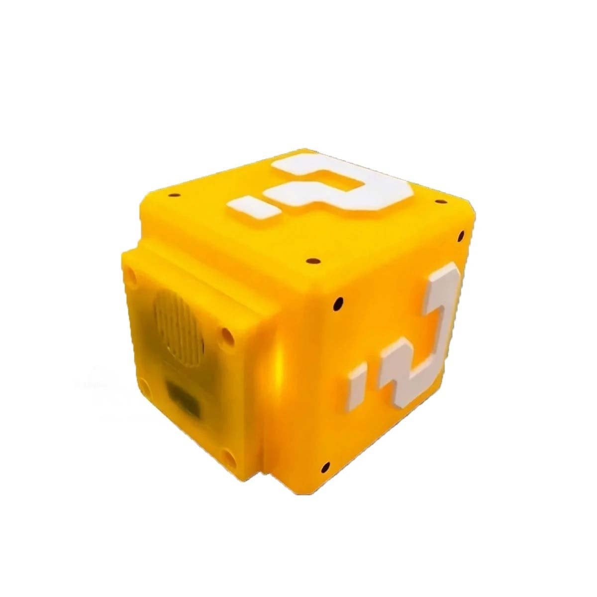 PACK12 CUBO LED DECORATIVO CON SONIDO INTEGRADO AMARILLO TEMATICA VIDEOJUEGO Y+REGALO STICKER - 2