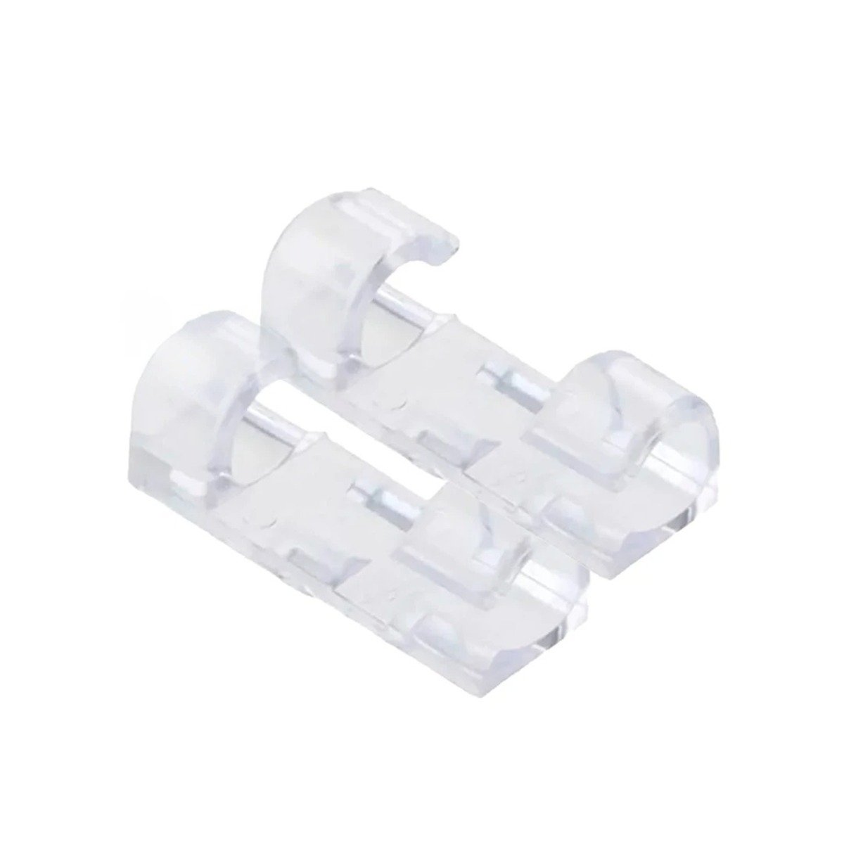 PACK12 FIJADORES PARA ORDEN DE CABLES CON SET TRANSPARENTE DE 16 PIEZAS Y+REGALO STICKER - 2