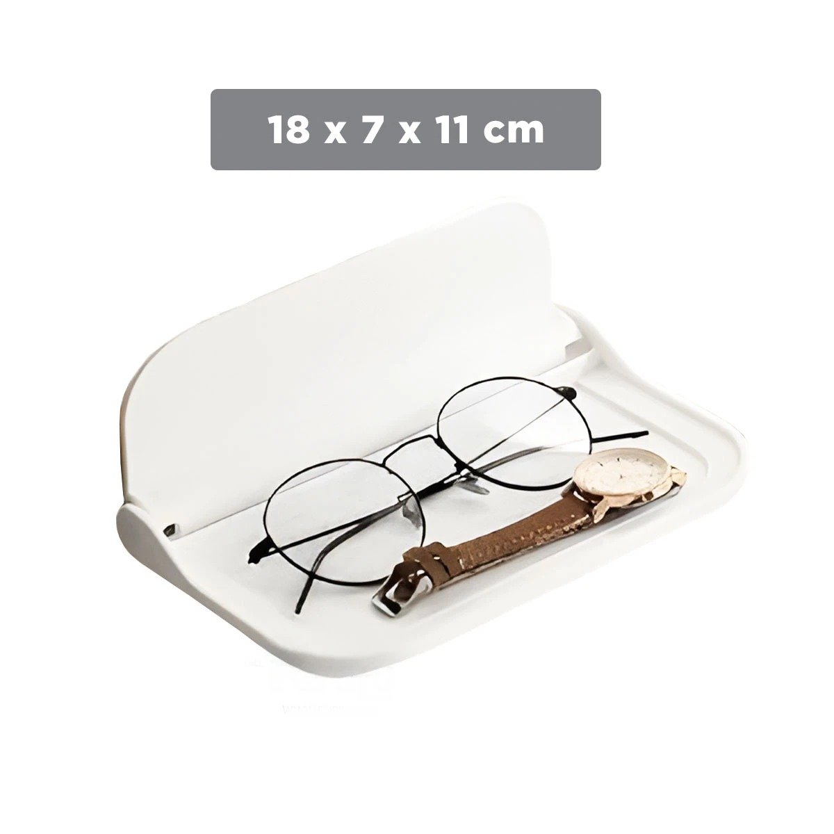 REPISA PLEGABLE PARA PARED FLOTANTE CON USO MULTIFUNCIONAL BLANCO Y+POST IT - 4