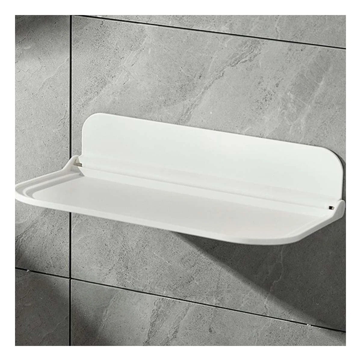 REPISA FLOTANTE PLEGABLE PARA PARED CON ESTRUCTURA RESISTENTE COLOR BLANCO - 3