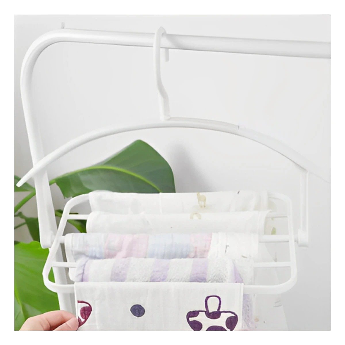 PACK12 ESTRUCTURA GIRATORIA MULTIFUNCIONAL PARA ROPA EN BLANCO Y+PAPEL REGALO - 5