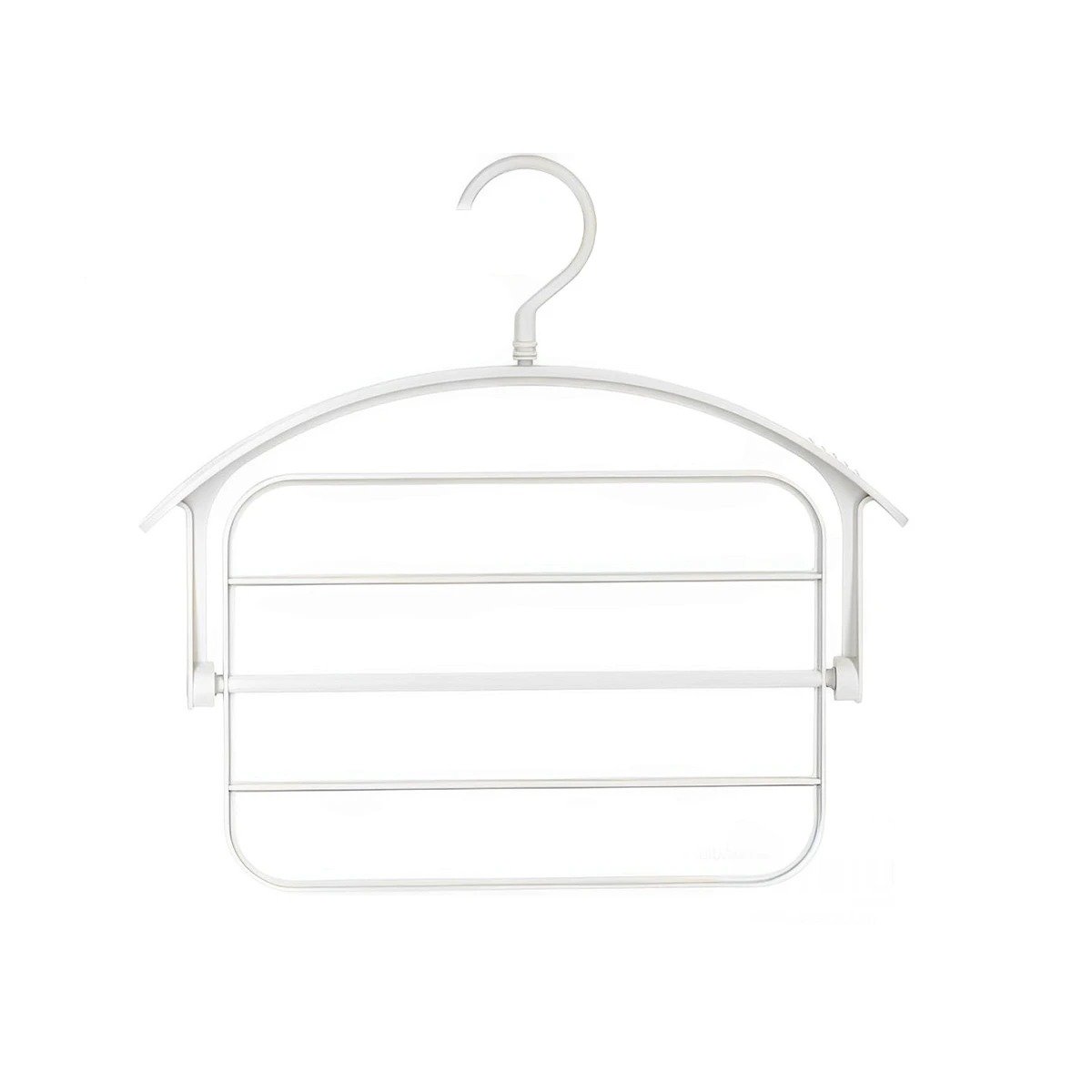PACK2 SOPORTE GIRATORIO PARA ROPA CON ESTRUCTURA MULTIFUNCIONAL EN BLANCO Y+REGALO STICKER - 2