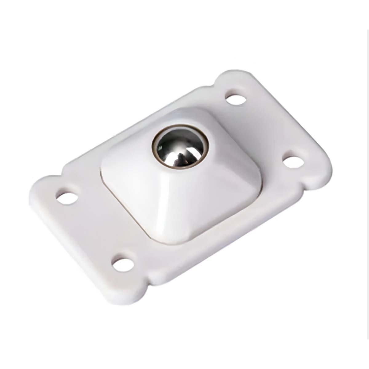 PACK6 SET 4 MINI RUEDAS PORTATILES EN BLANCO GIRATORIAS MULTIUSO PARA MUEBLES Y+REGALO STICKER - 2