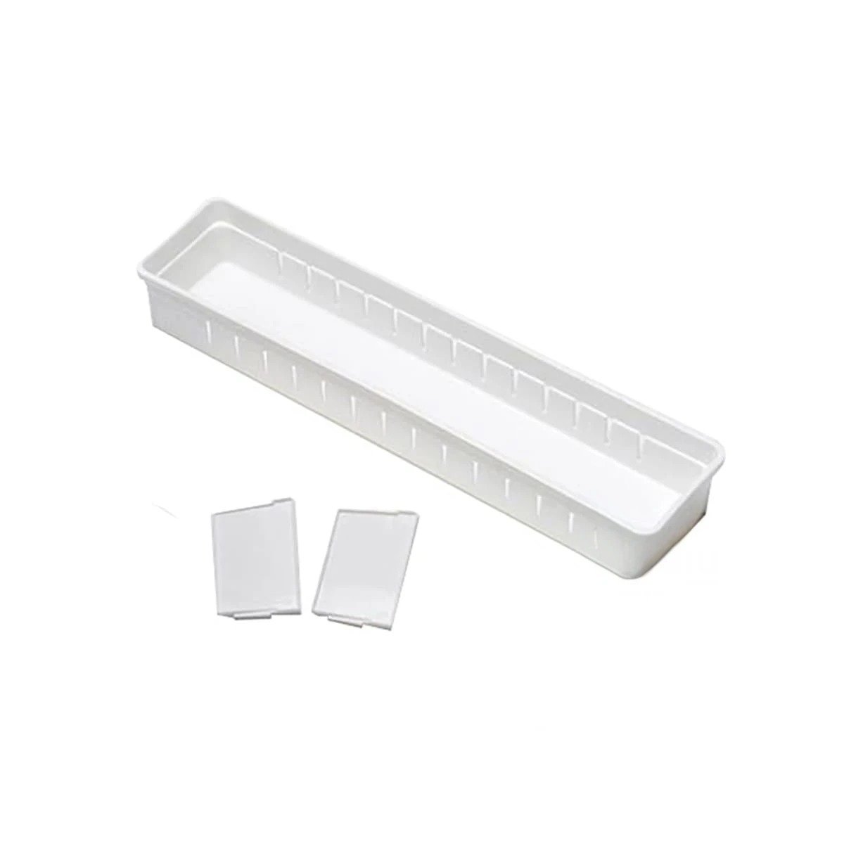 PACK4 CONTENEDOR BLANCO DE DIVISIONES AJUSTABLE ORGANIZADORA COMPACTA PRACTICA Y+PAPEL REGALO - 3