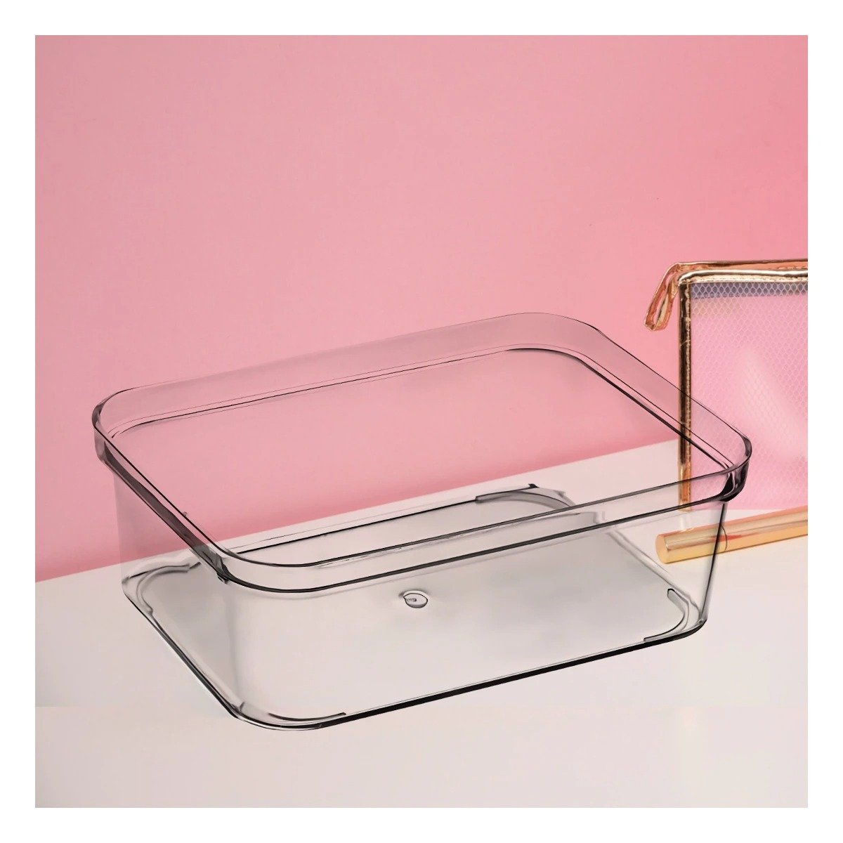 PACK2 SOPORTE ACRILICO TRANSPARENTE RECTANGULAR PARA ESCRITORIO VERSATIL Y+REGALO STICKER - 3