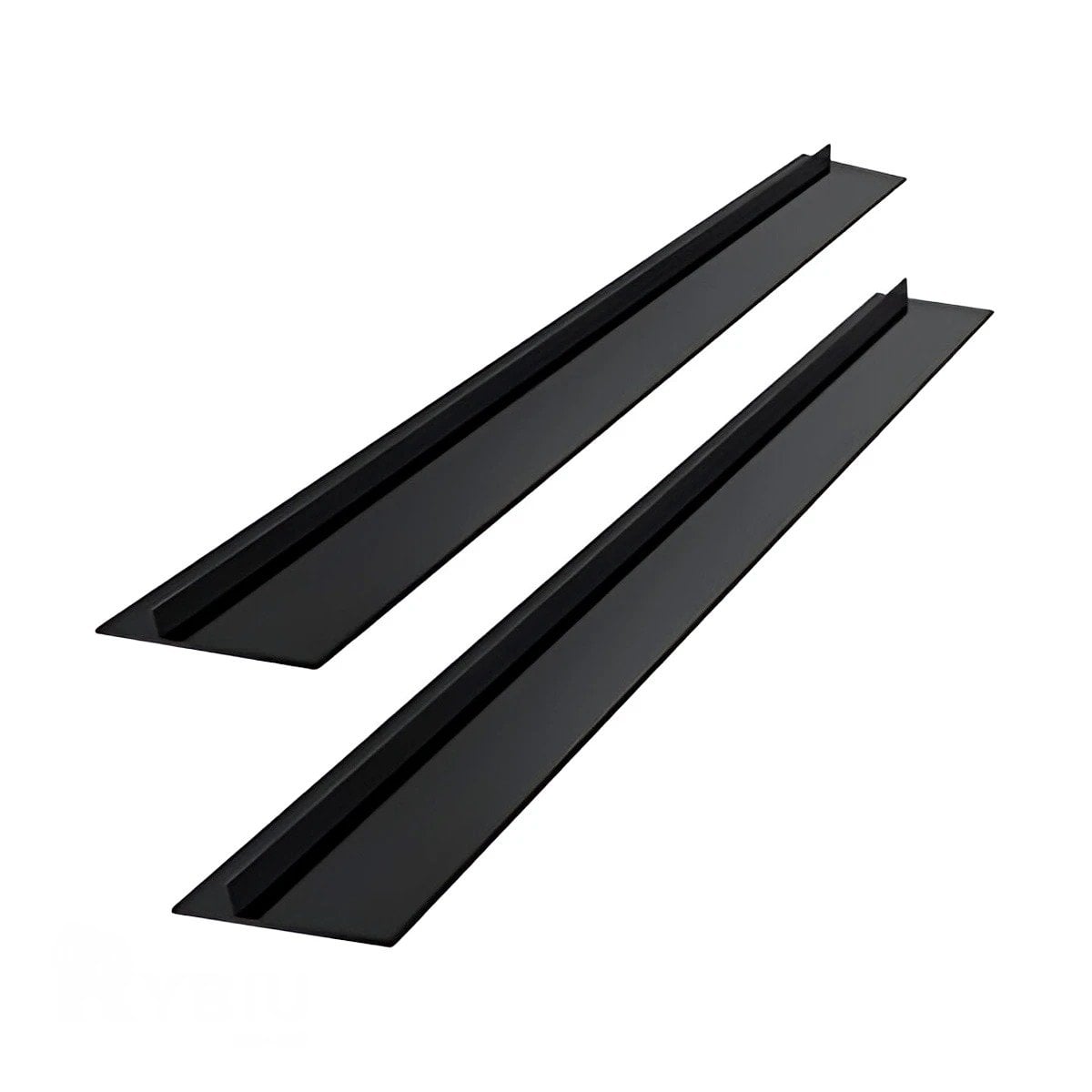 TIRA PROTECTORA SILICONA NEGRA PARA BORDES COCINA RESISTENTE A GRASA ALTA Y+REGALO STICKER - 1