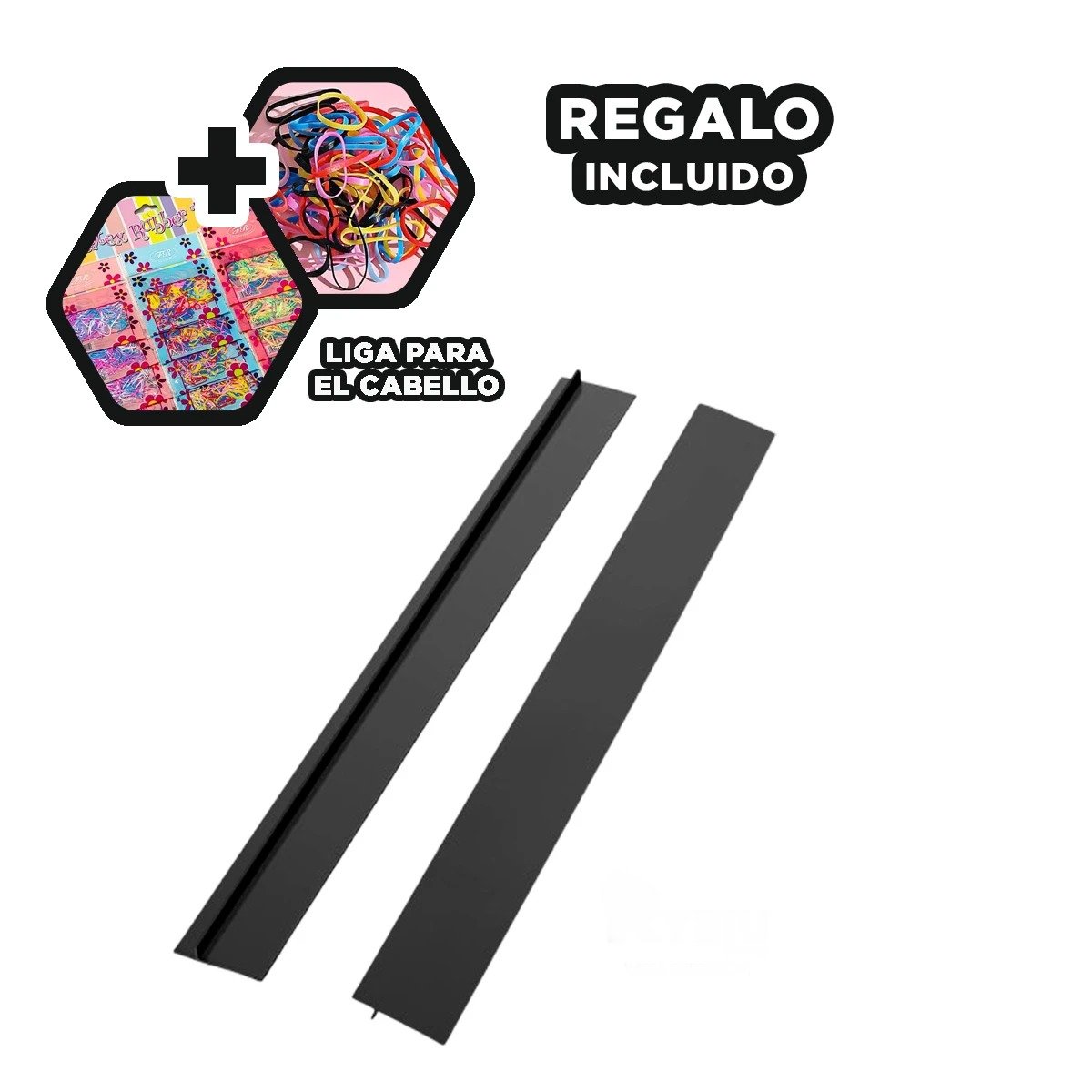 CINTA SILICONA NEGRA ANTIGRASA PARA HUECOS ENCIMERAS COCINA PRACTICA HOGAR Y+LIGAS REGALO - 2