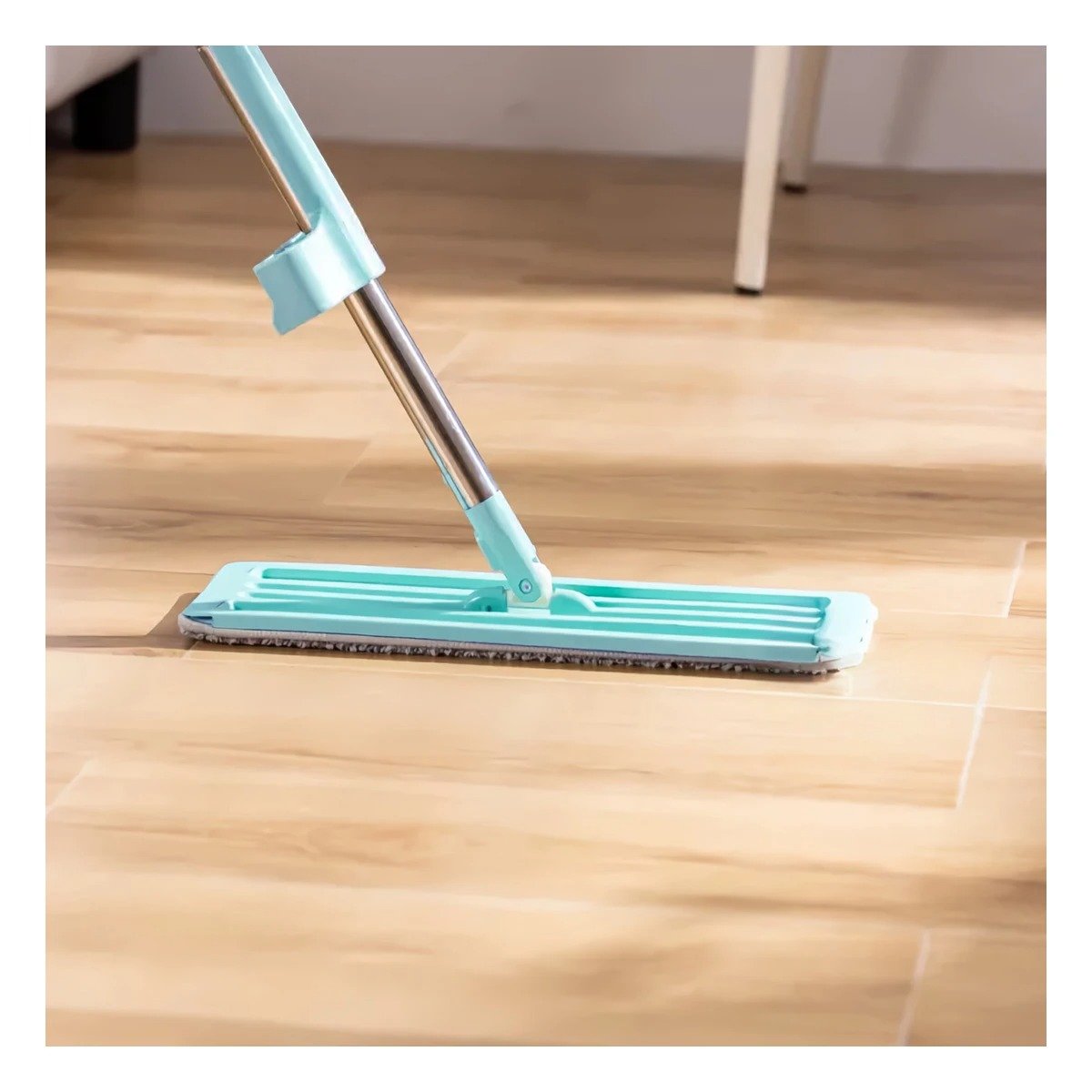 PACK2 MOPA PLANA GIRATORIA CON ESCURRIDOR INTEGRADO PARA PISOS DE CASA Y+REGALO STICKER - 5