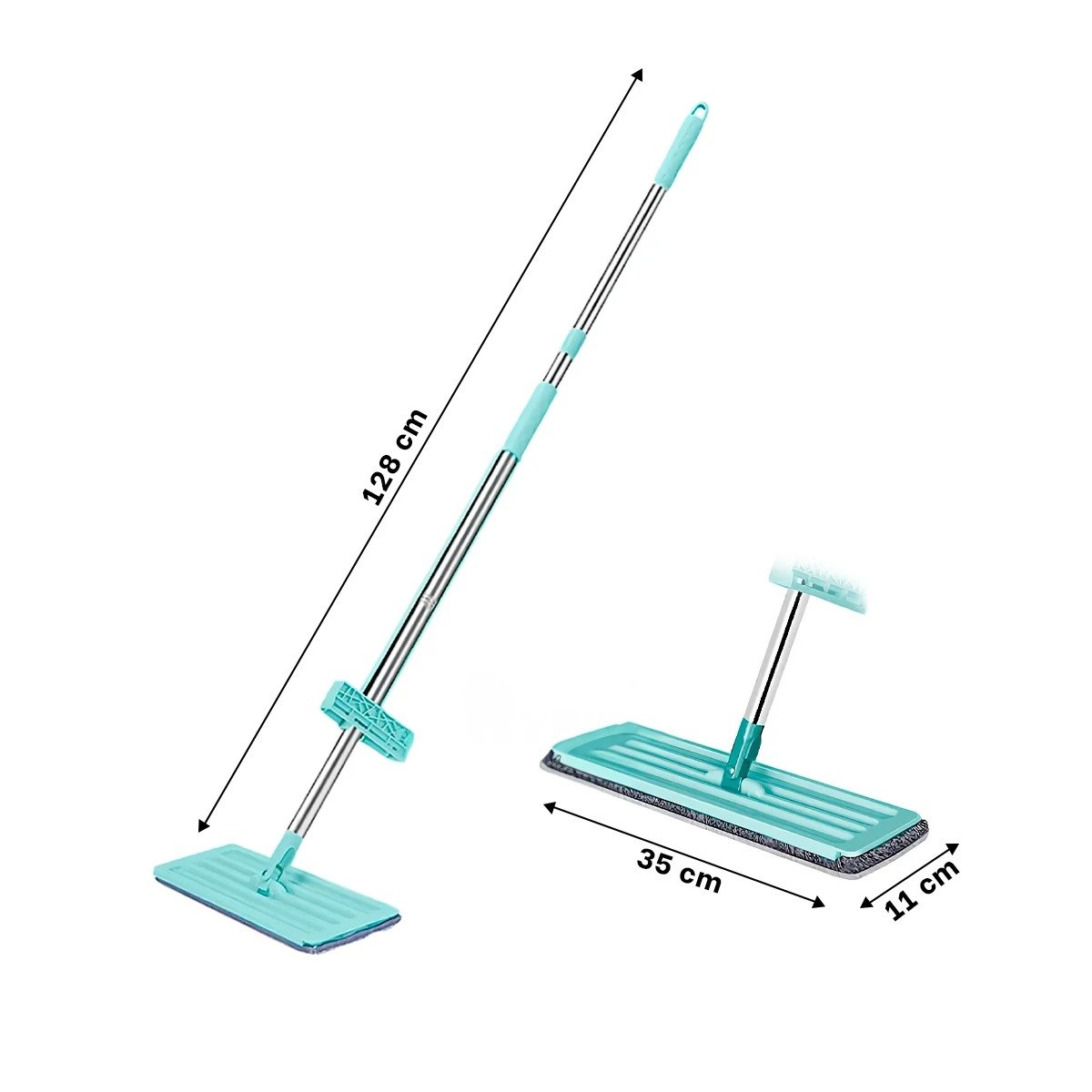 PACK6 TRAPERO PLANO GIRATORIO CON ESCURRIDOR PRACTICO PARA CASA Y+PAPEL REGALO - 4
