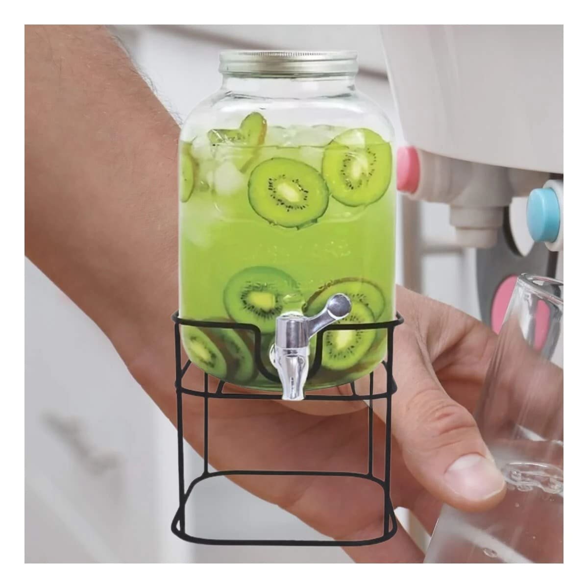 PACK2 SURTIDOR DE BEBIDAS 5L CON GRIFO PRACTICO PARA COCINA Y FIESTA - 5