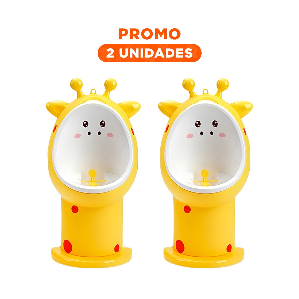 PACK2 ASIENTO DE FIRAJA CON BORDES REDONDEADOS Y MATERIAL RESISTENTE AMARILLO Y+REGALO STICKER - 1