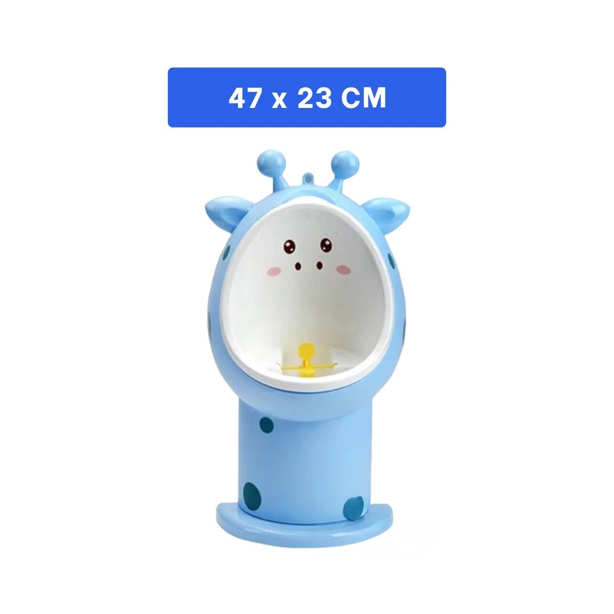 PACK4 BACINICA DE FIRAJA INFANTIL CON BORDES SUAVES Y MATERIAL DURABLE CELESTE Y+REGALO STICKER - 4