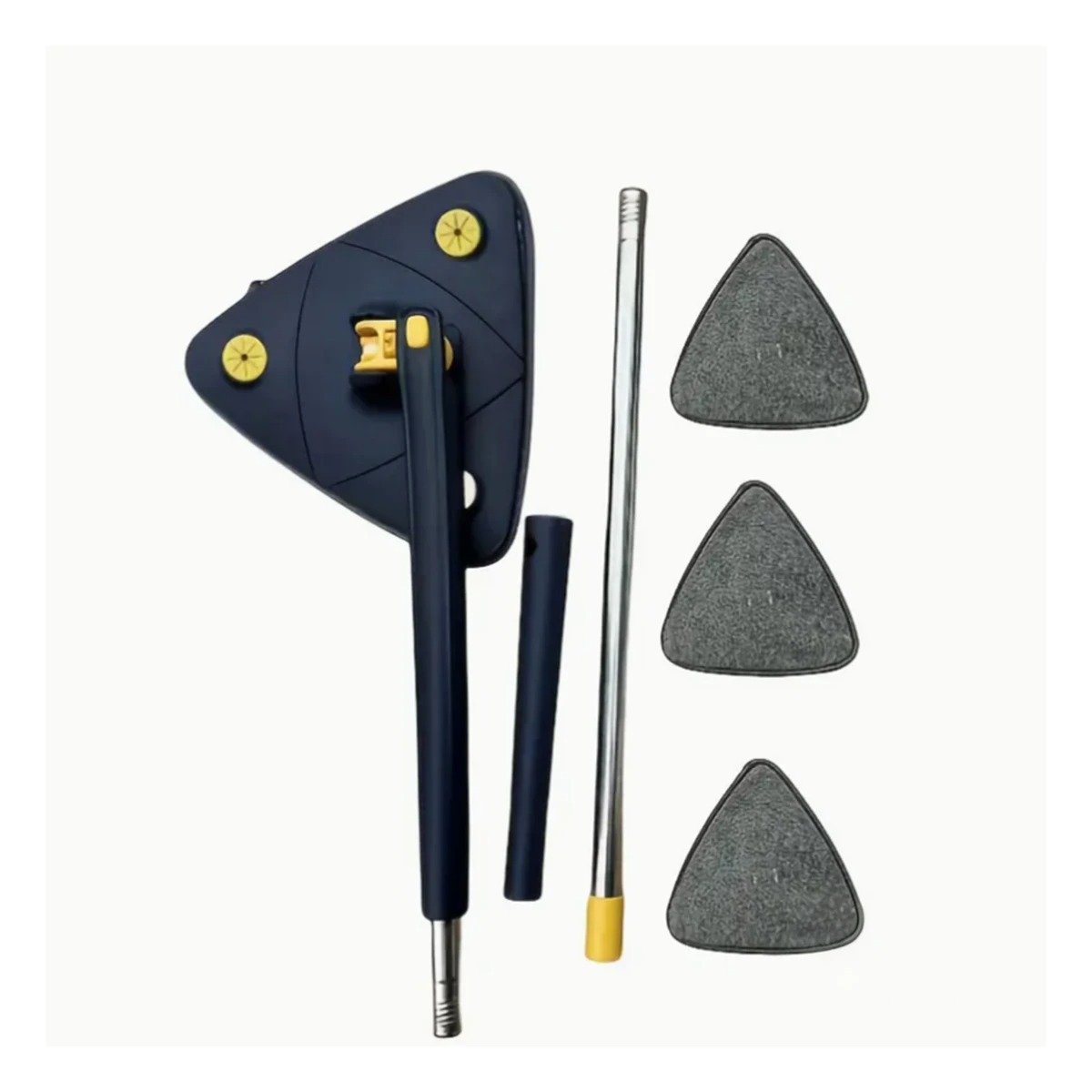 ESCURRIDOR 360 CON SISTEMA TRIANGULAR AZUL PARA PISO Y LIMPIEZA Y+LIGAS REGALO - 5