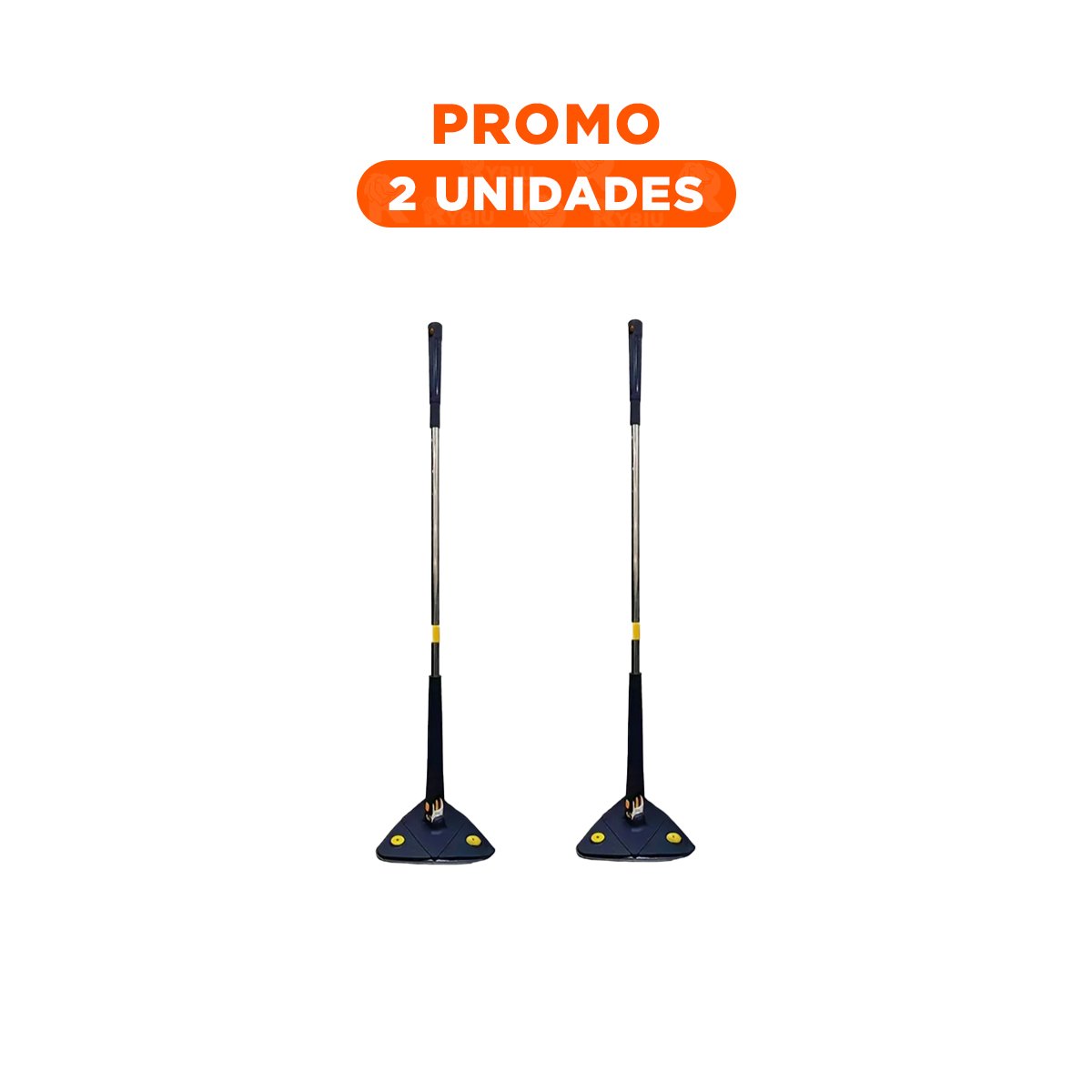 PACK2 LIMPIAPISOS 360 CON EXPRIMIDOR INTEGRADO AZUL PARA HOGAR Y PISO Y+REGALO STICKER - 1