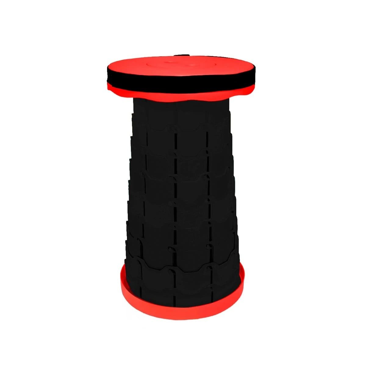 ASIENTO LIGERO Y RESISTENTE CON SISTEMA DE SEGURIDAD PORTATIL ROJO Y+REGALO STICKER - 1