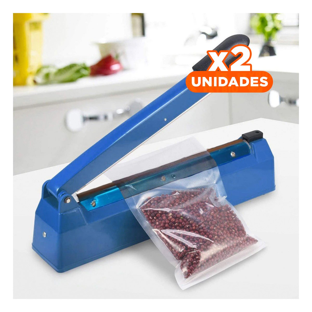 PACK2 CLIP SELLADOR LIGERO Y PRACTICO PARA MANTENER OBJETOS PROTEGIDOS 42X12CM Y+PAPEL REGALO - 1