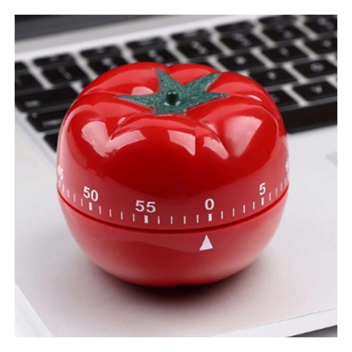 PACK12 CUENTA REGRESIVA TOMATE ROJO PARA CONTROLAR TIEMPOS EN LA COCINA Y+PAPEL REGALO - 3