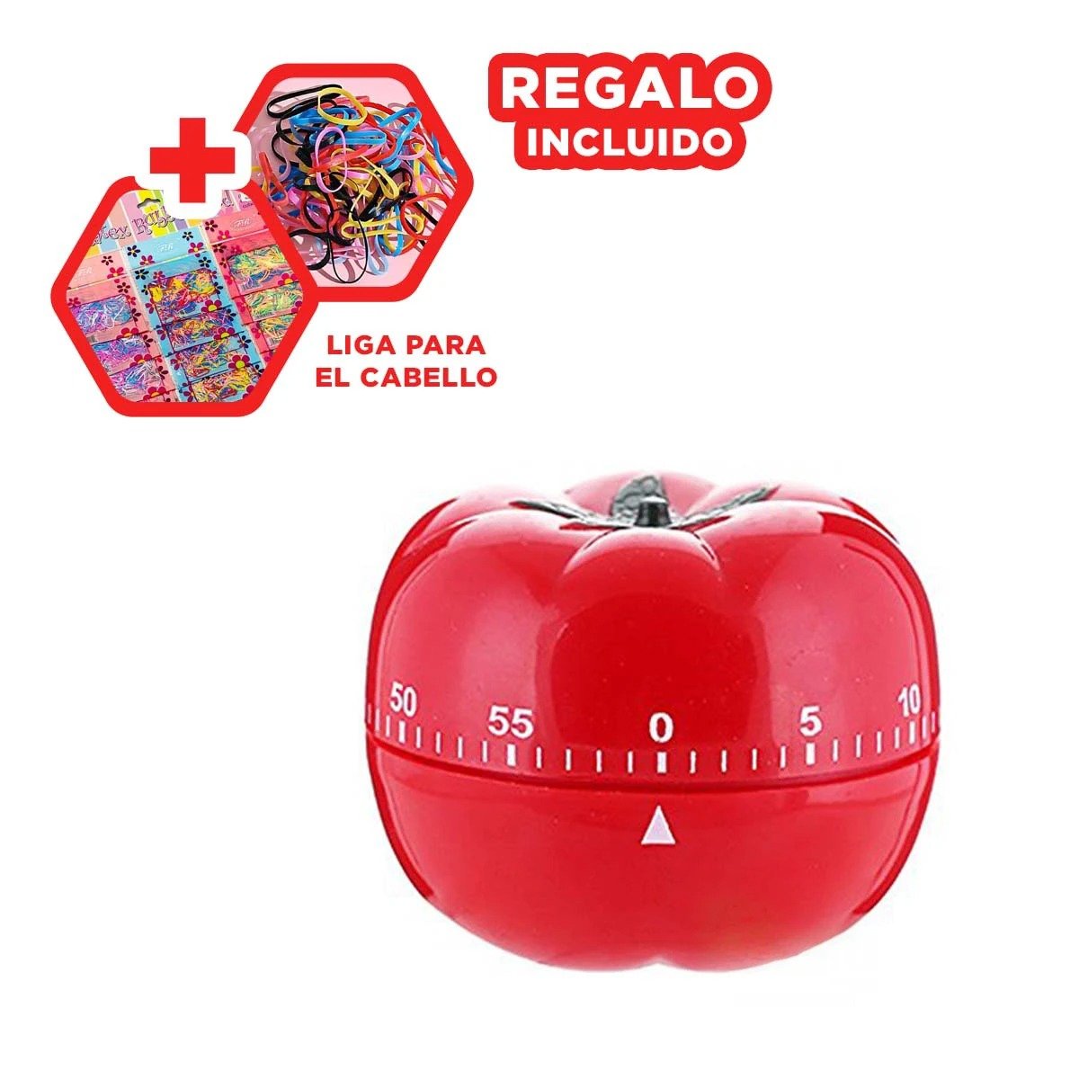 CUENTA REGRESIVA TOMATE ROJO PARA ORGANIZAR RECETAS Y TAREAS EN CASA Y+LIGAS REGALO - 2