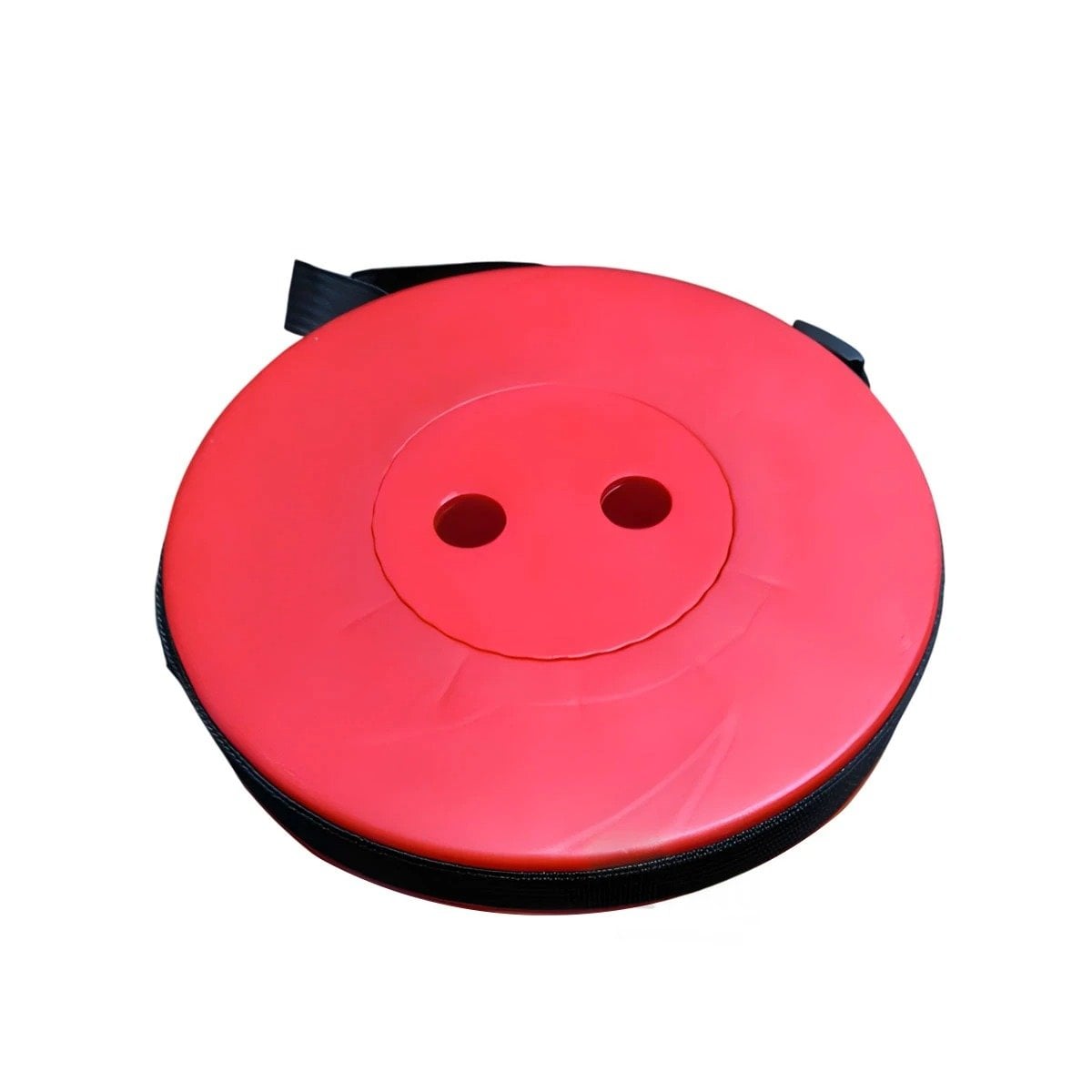 PACK2 ASIENTO PLEGABLE QUE AHORRA ESPACIO CON 3 SEGUROS ROJO MULTICOLOR Y+REGALO STICKER - 2