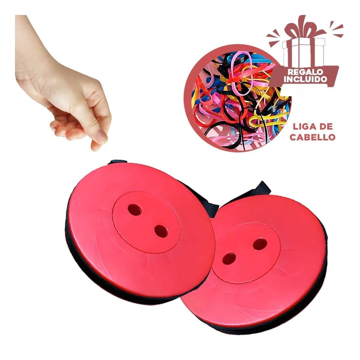 SILLA PLEGABLE PARA ESPACIOS REDUCIDOS CON 3 SEGUROS ROJO MULTICOLOR Y+LIGAS REGALO - 2