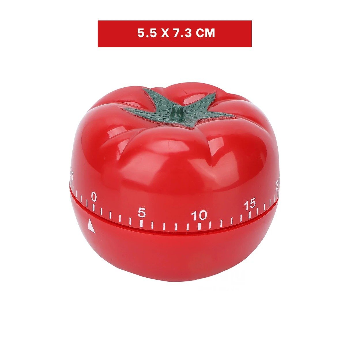 PACK4 RELOJ TOMATE ROJO COMPACTO PARA CONTROLAR TIEMPOS DE RECETAS - 4