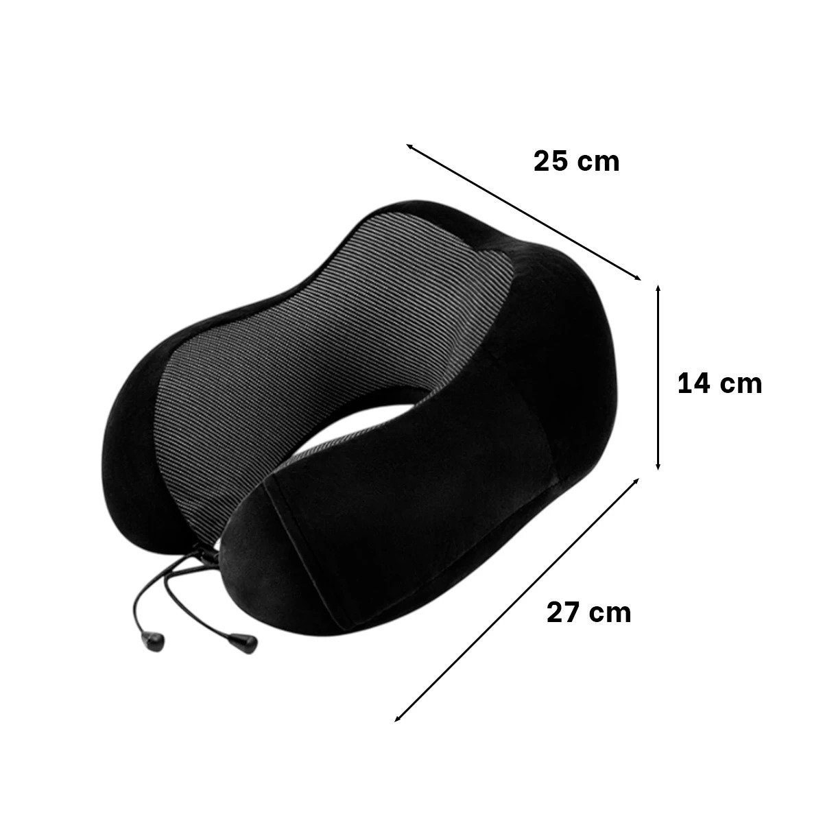 PACK6 PROTECTOR DE CUELLO QUE BRINDA COMODIDAD EXTRA NEGRO Y+REGALO STICKER - 4