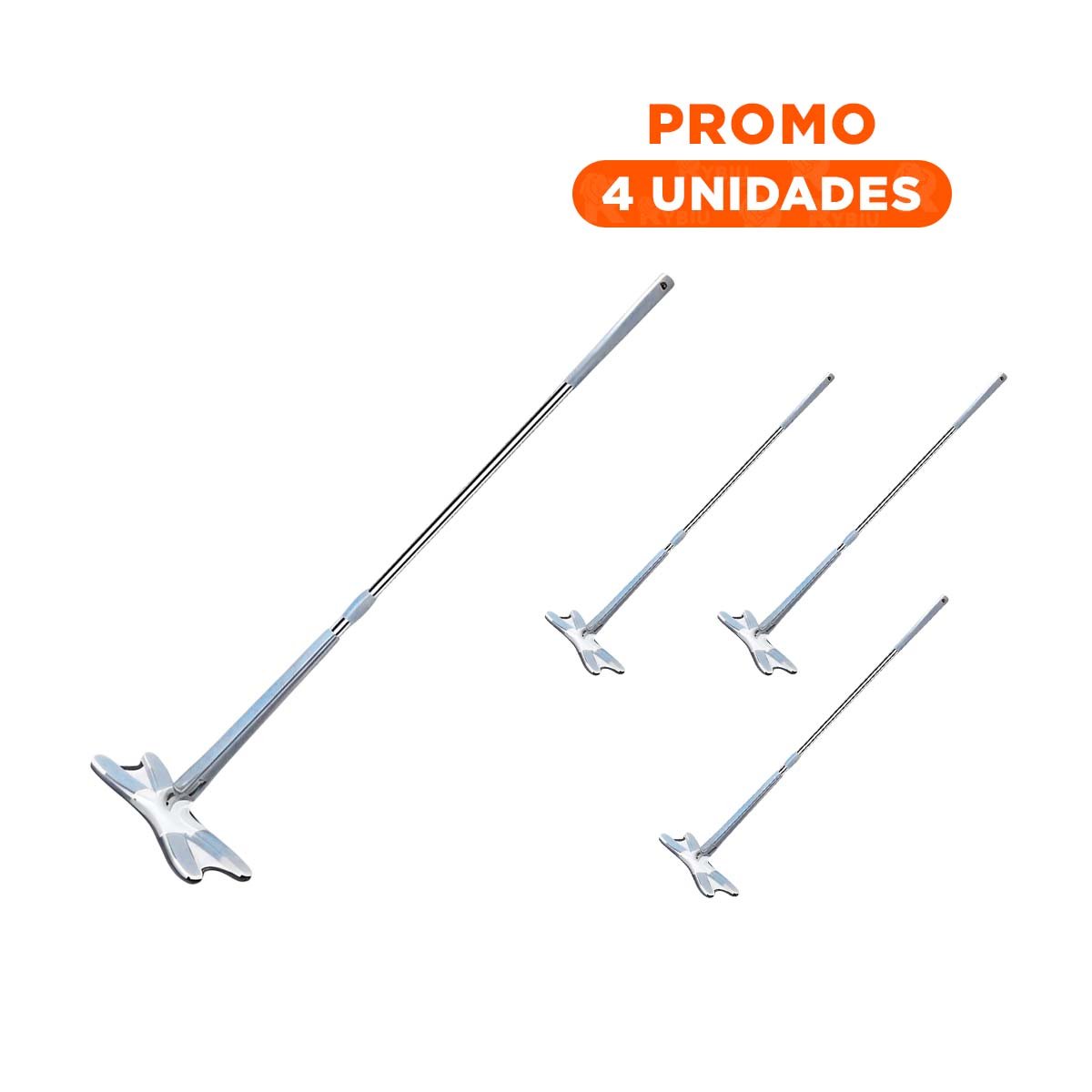 PACK4 TRAPO MARIPOSA AZUL PARA LIMPIAR CON EFICIENCIA PISOS Y MESAS - 1