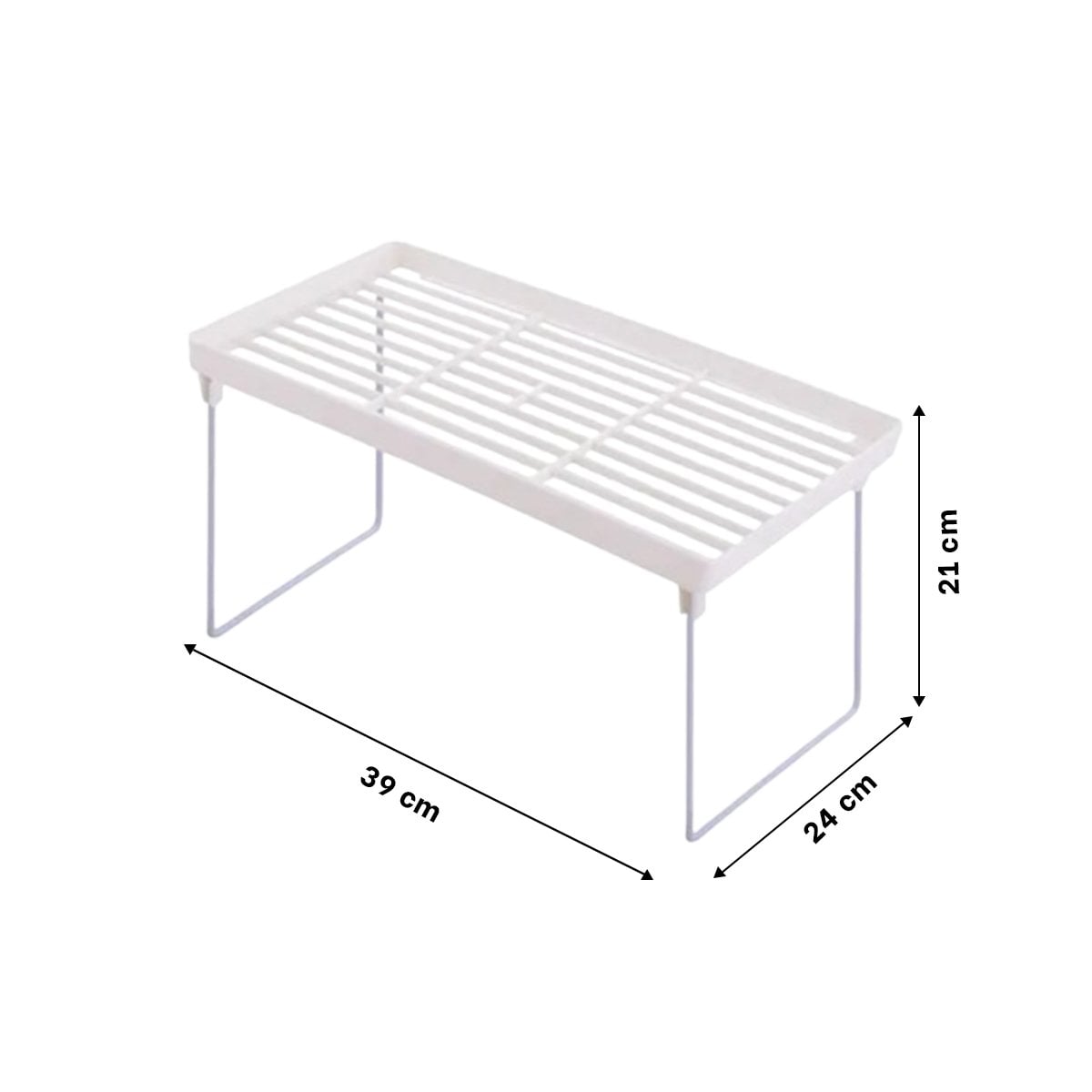 PACK2 ESTANTE MODULAR BLANCO PARA ORGANIZAR ROPA Y OBJETOS EN CASA - 4