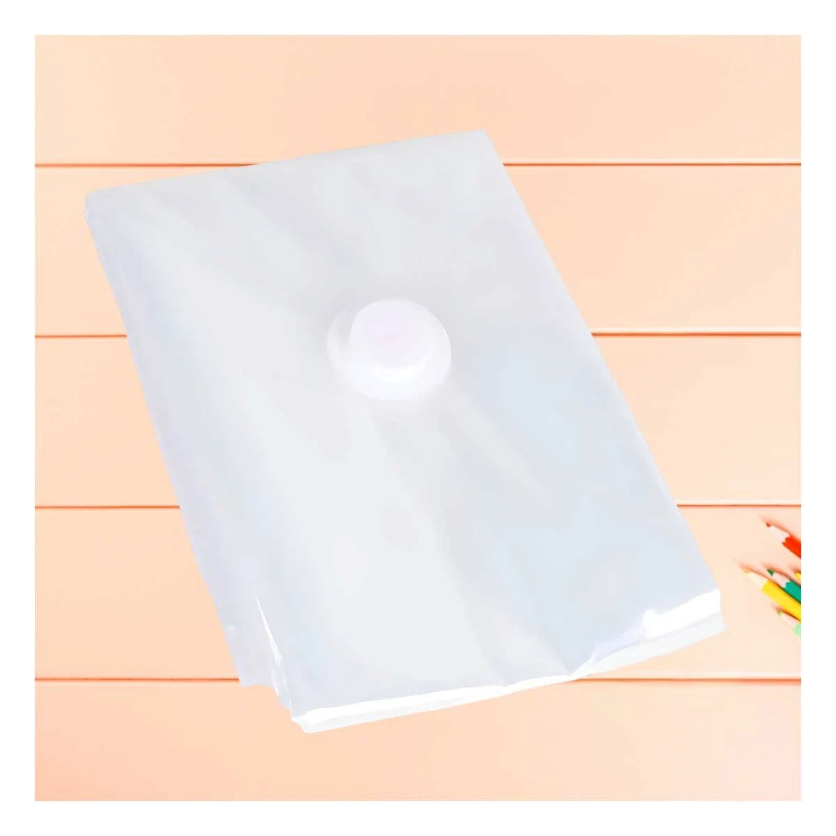 BOLSA PARA TRASLADO DE PRENDAS DE HOGAR 80X130CM TRANSPARENTE Y+LIGAS REGALO - 3