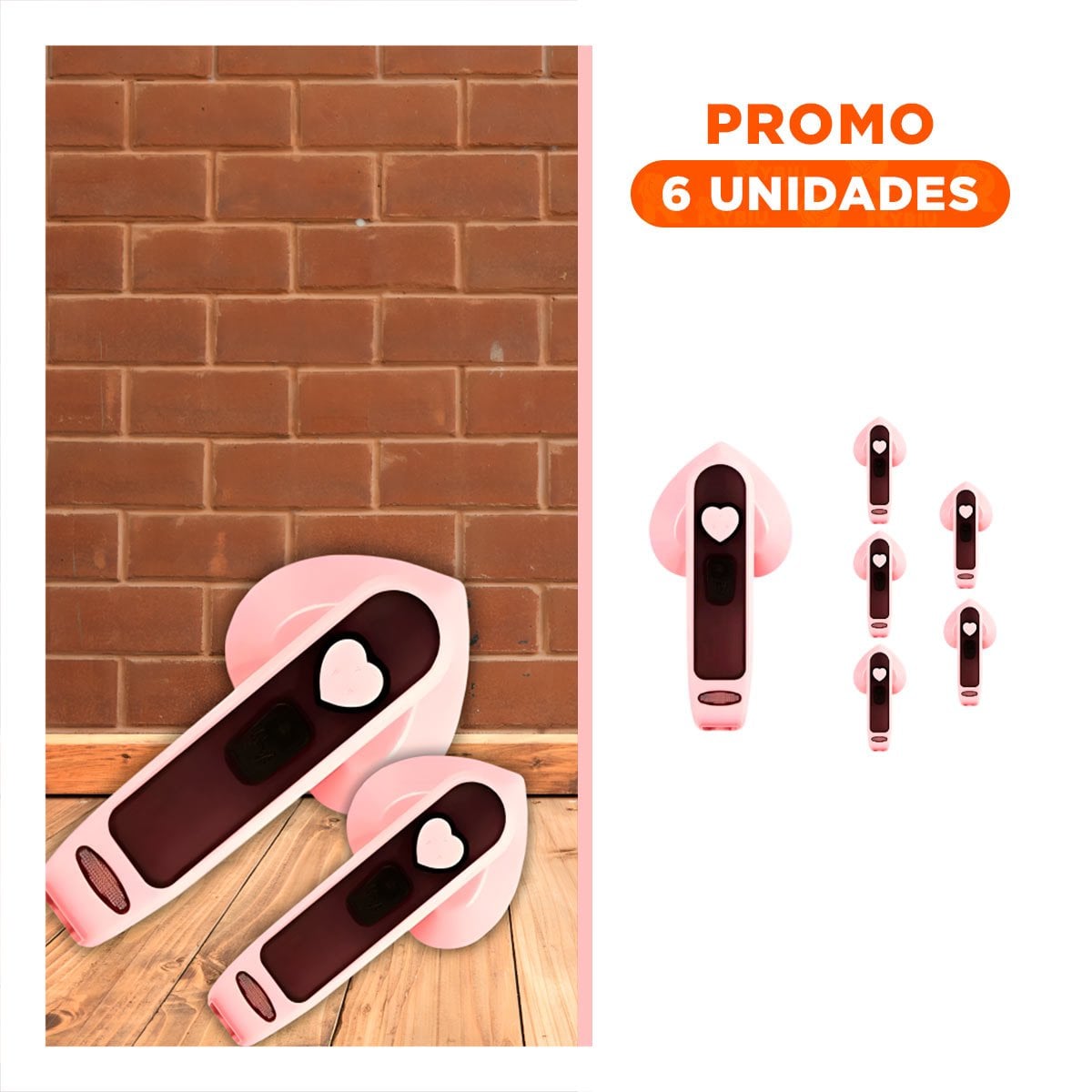 PACK6 PORTATIL PLANCHA A VAPOR CORAZON EFICIENTE PARA ROPA CASUAL Y FORMAL Y+REGALO STICKER - 1