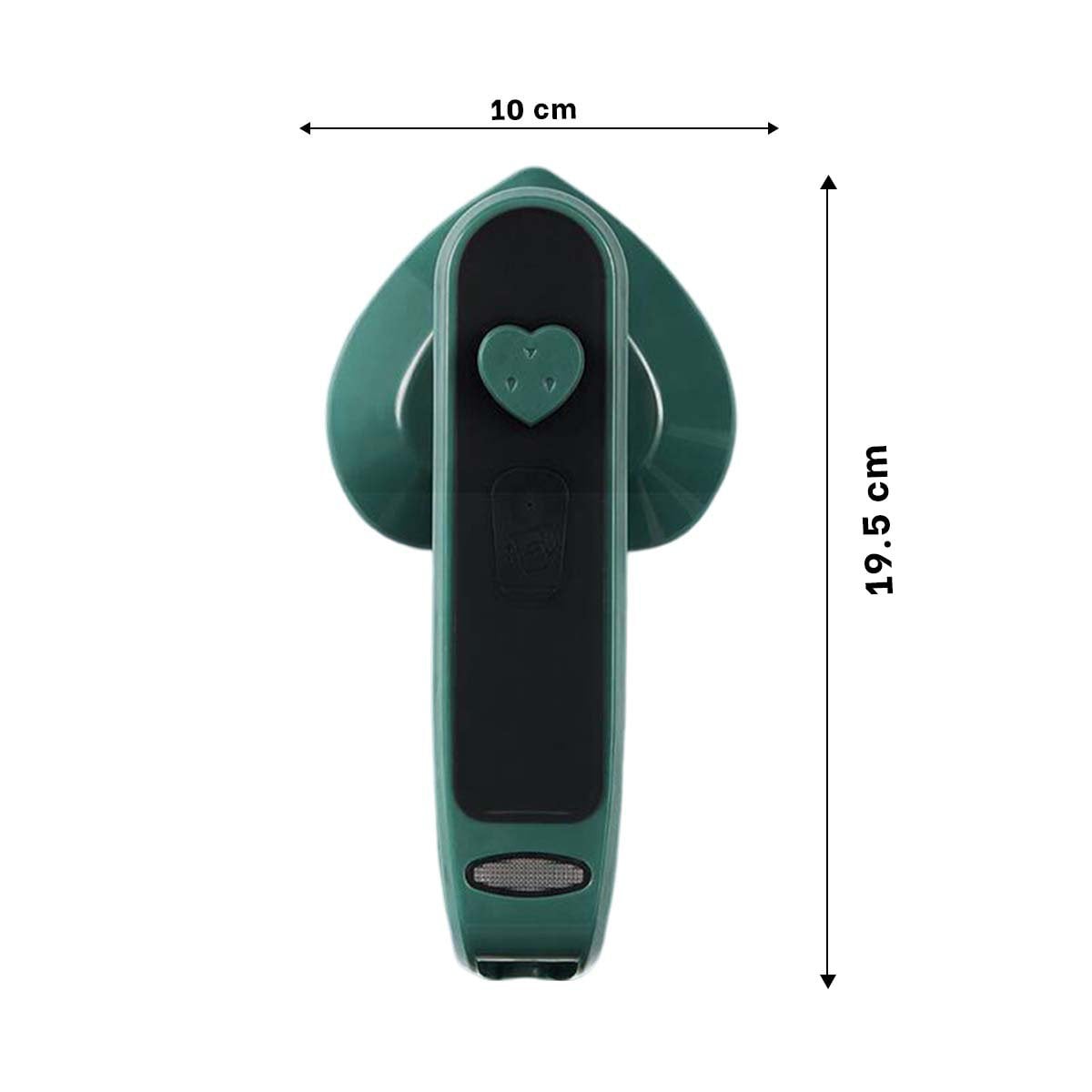 PORTATIL PLANCHA A VAPOR CORAZON VERDE PARA ROPA Y PLANCHADO RAPIDO Y+LIGAS REGALO - 4