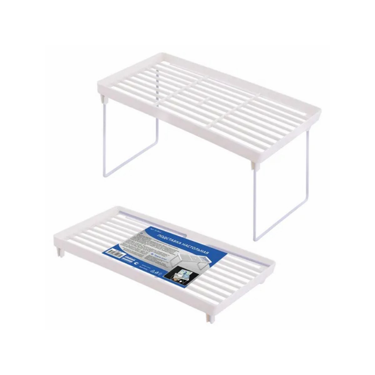PACK12 REPISA VERTICAL BLANCA PARA MANTENER ESPACIOS ORDENADOS Y MODERNOS Y+REGALO STICKER - 2